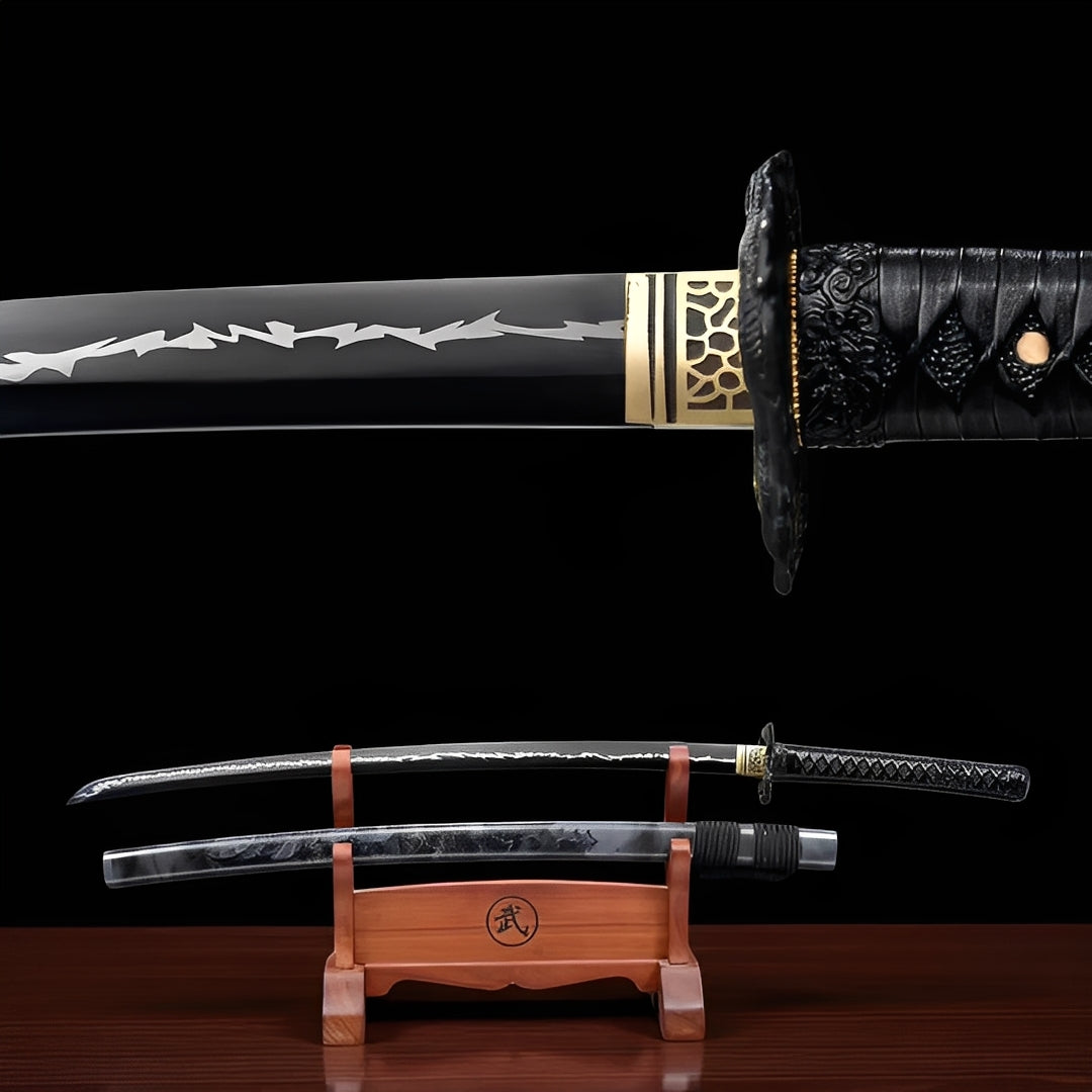 Kurojin Raikiba Katana - Thunder Fang Sword | Katana Corp