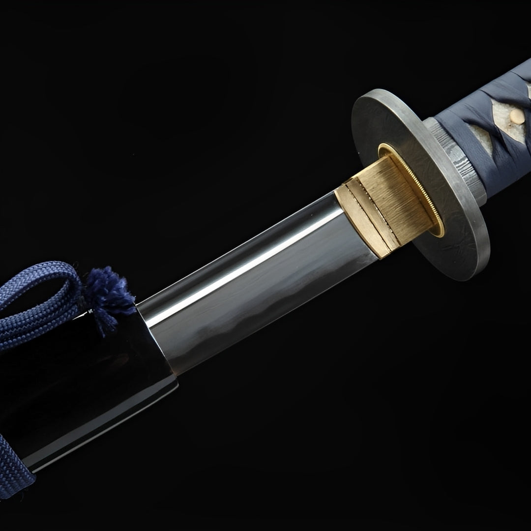 Atsu Katana (Damascus Steel & Genuine Hamon) - 竜巻
