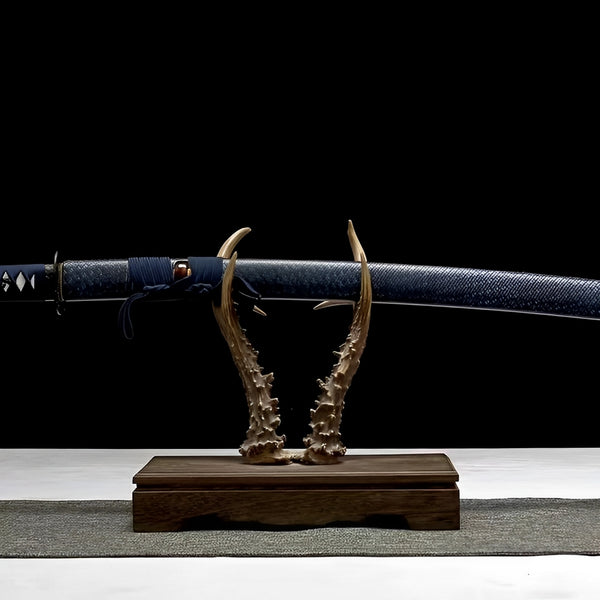 Blue Blade Katana - handle and fittings