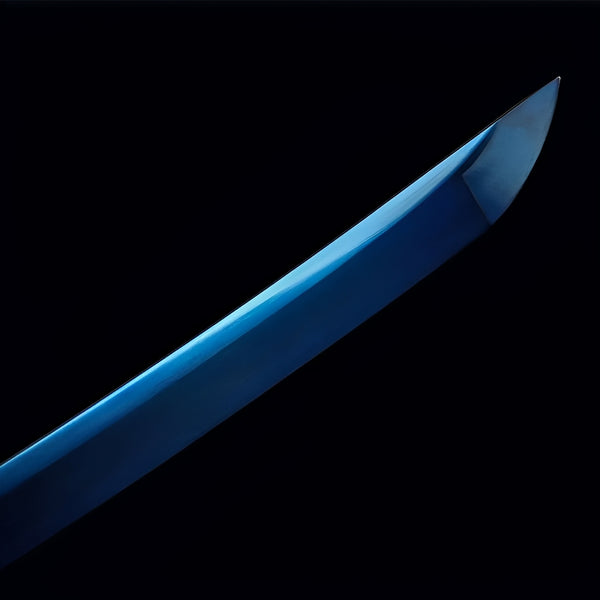 Blue Dragon Katana - blade detail