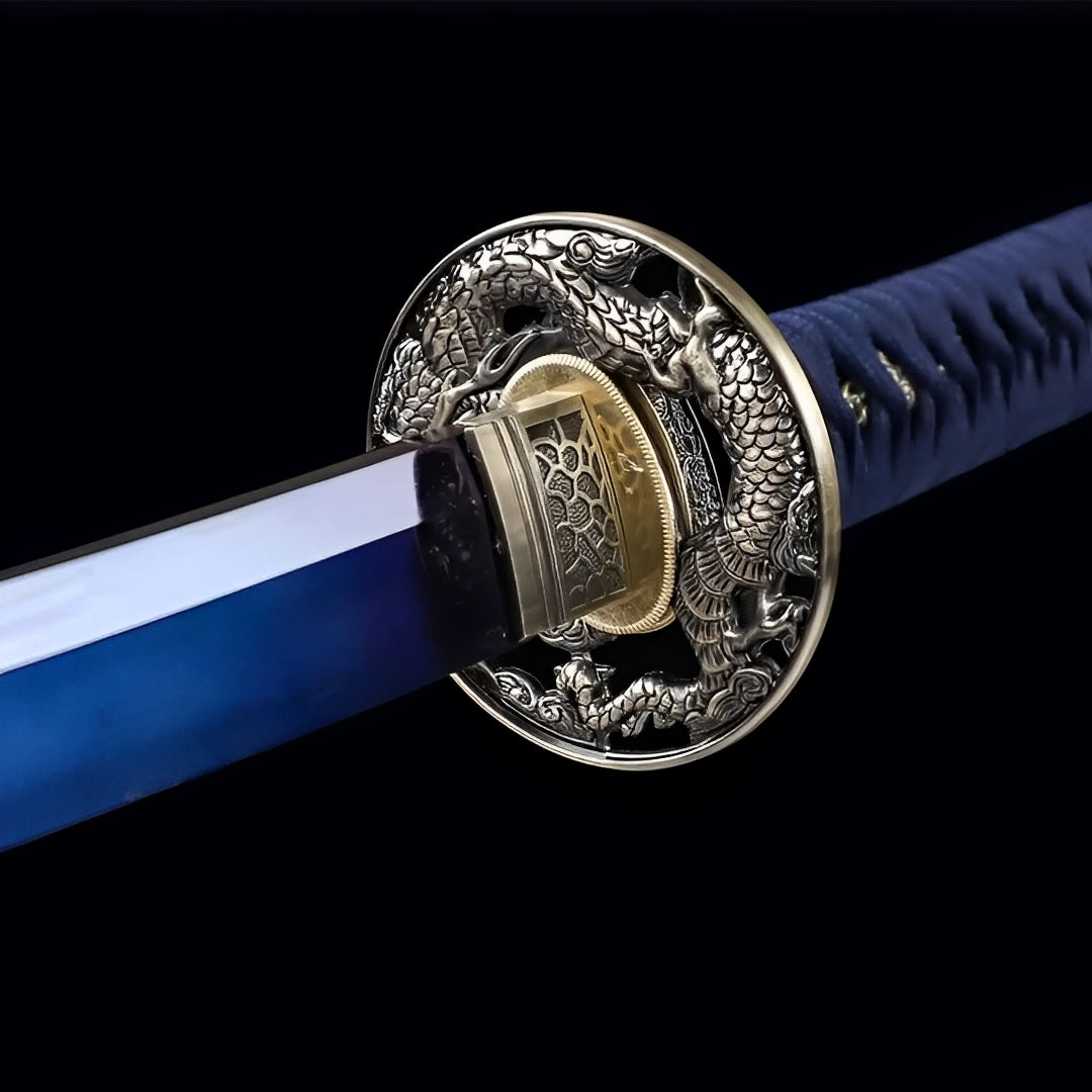 Blue Dragon Katana - ドラゴン
