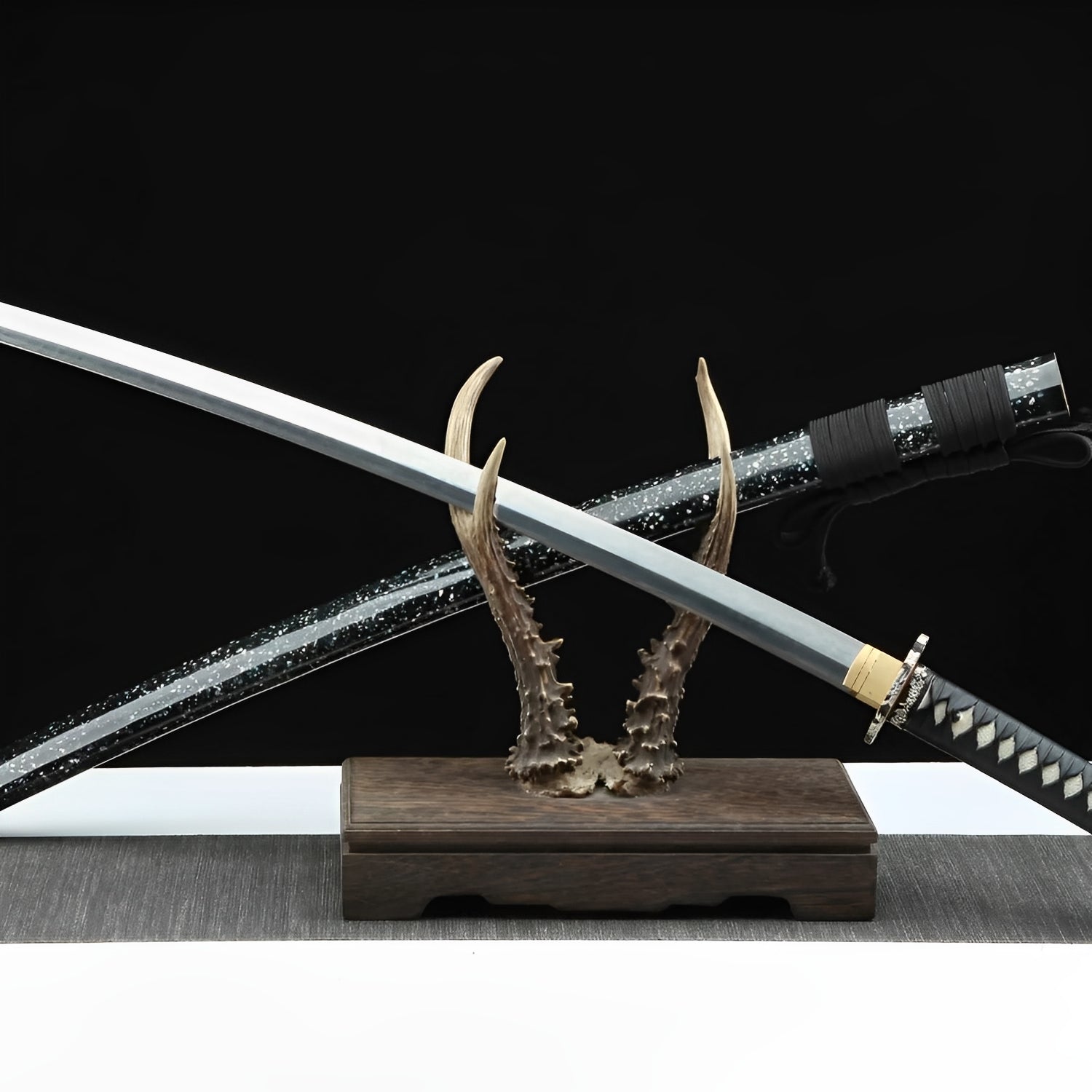 Ginkai Katana (T10 Steel & Genuine Hamon HITATSURA) - 霧雷