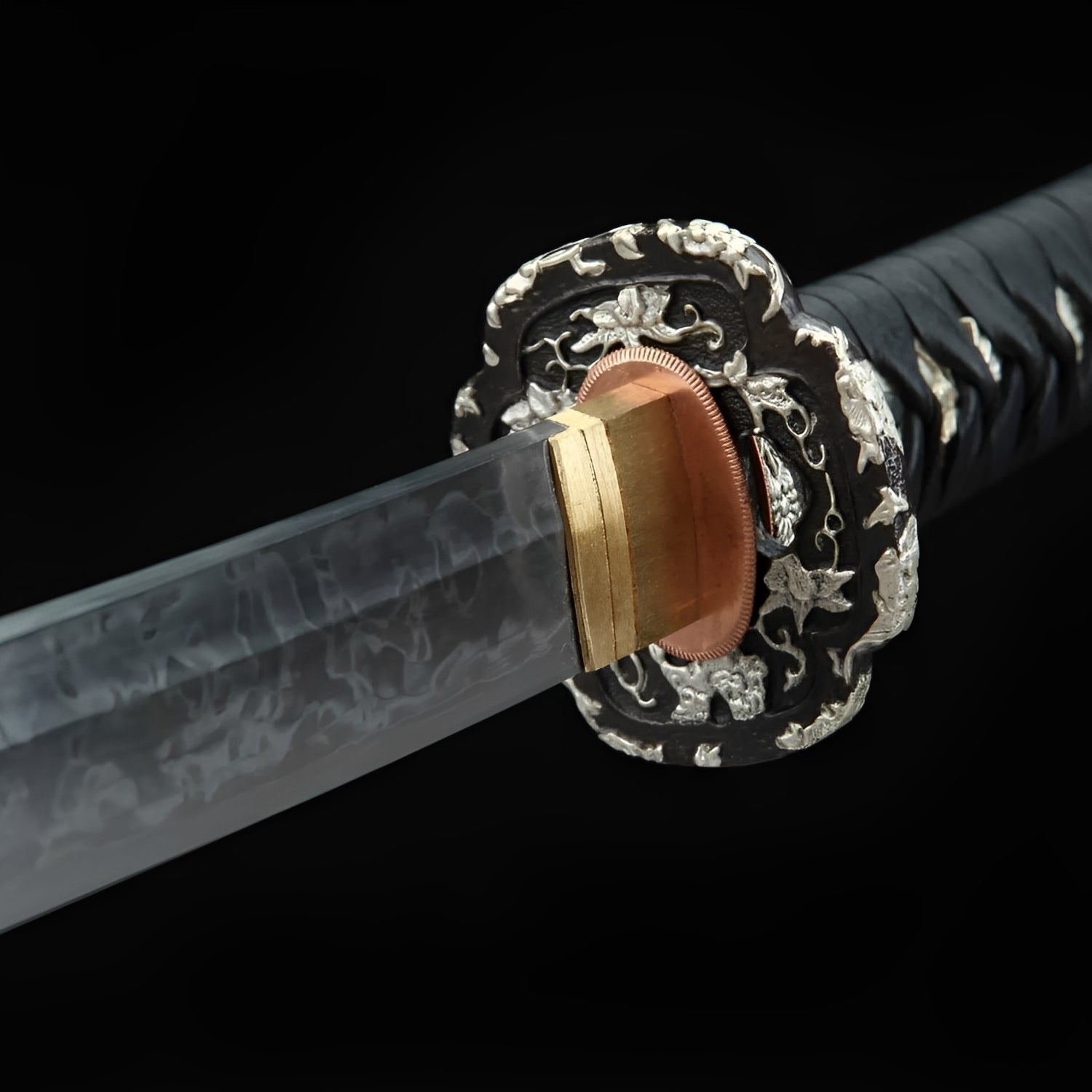 Ginkai Katana (T10 Steel & Genuine Hamon HITATSURA) - 霧雷