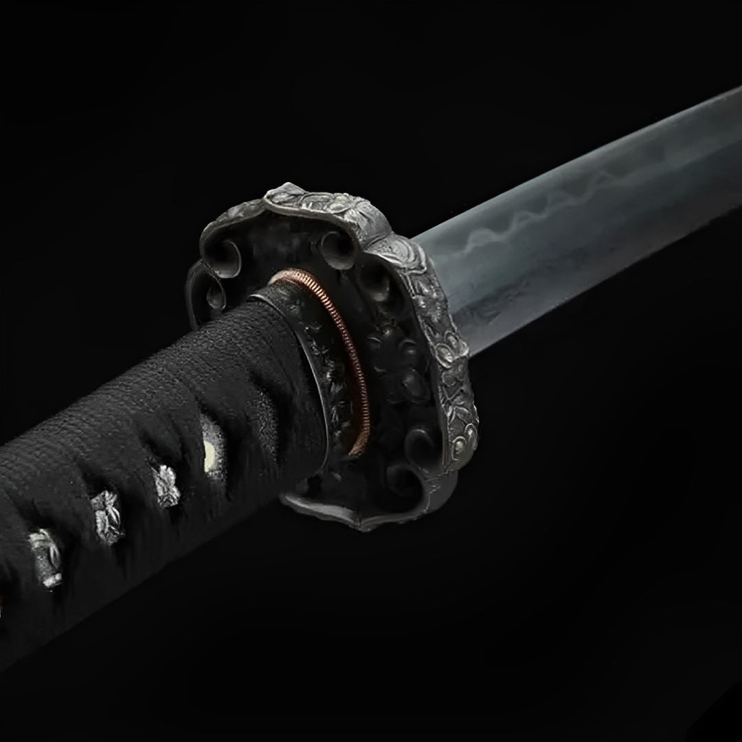 Hanachi Katana (Damascus Steel & Genuine Hamon) - 花道