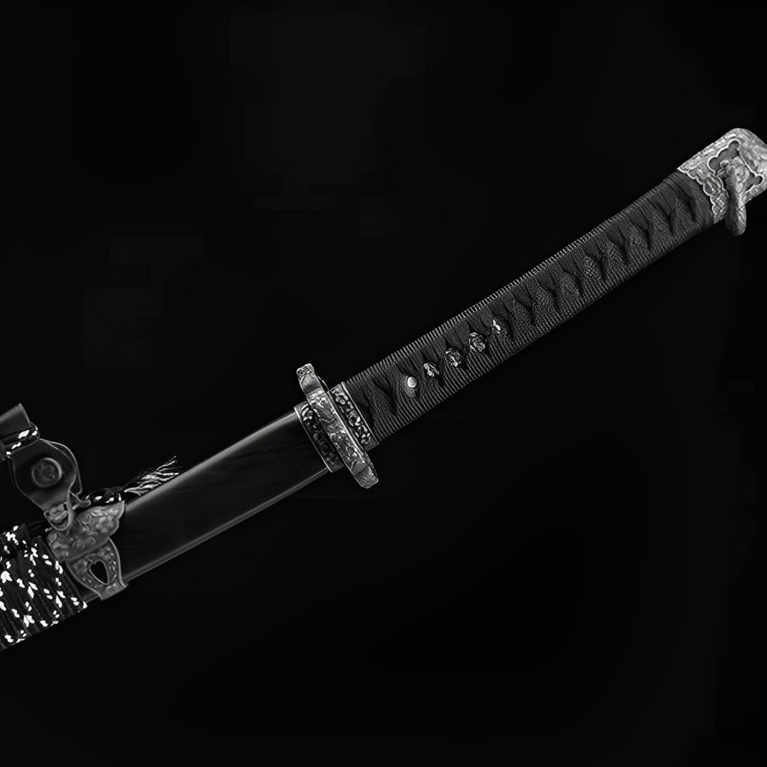 Hanachi Katana (Damascus Steel & Genuine Hamon) - 花道