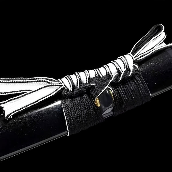 Kagekuro Katana (Samai Steel) - full set on display