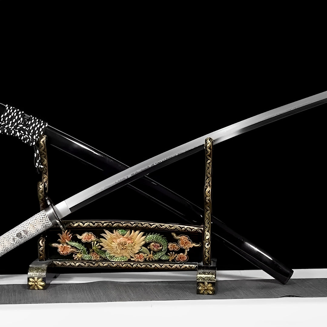 Shirokuro Katana (T10 Steel & Hamon) - 白黒