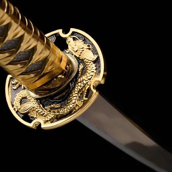 Ogon Ryushi Katana - blade detail