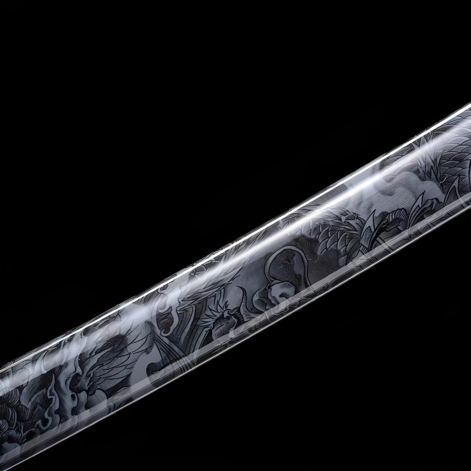 Kurojin Raikiba Katana - 刃雷牙