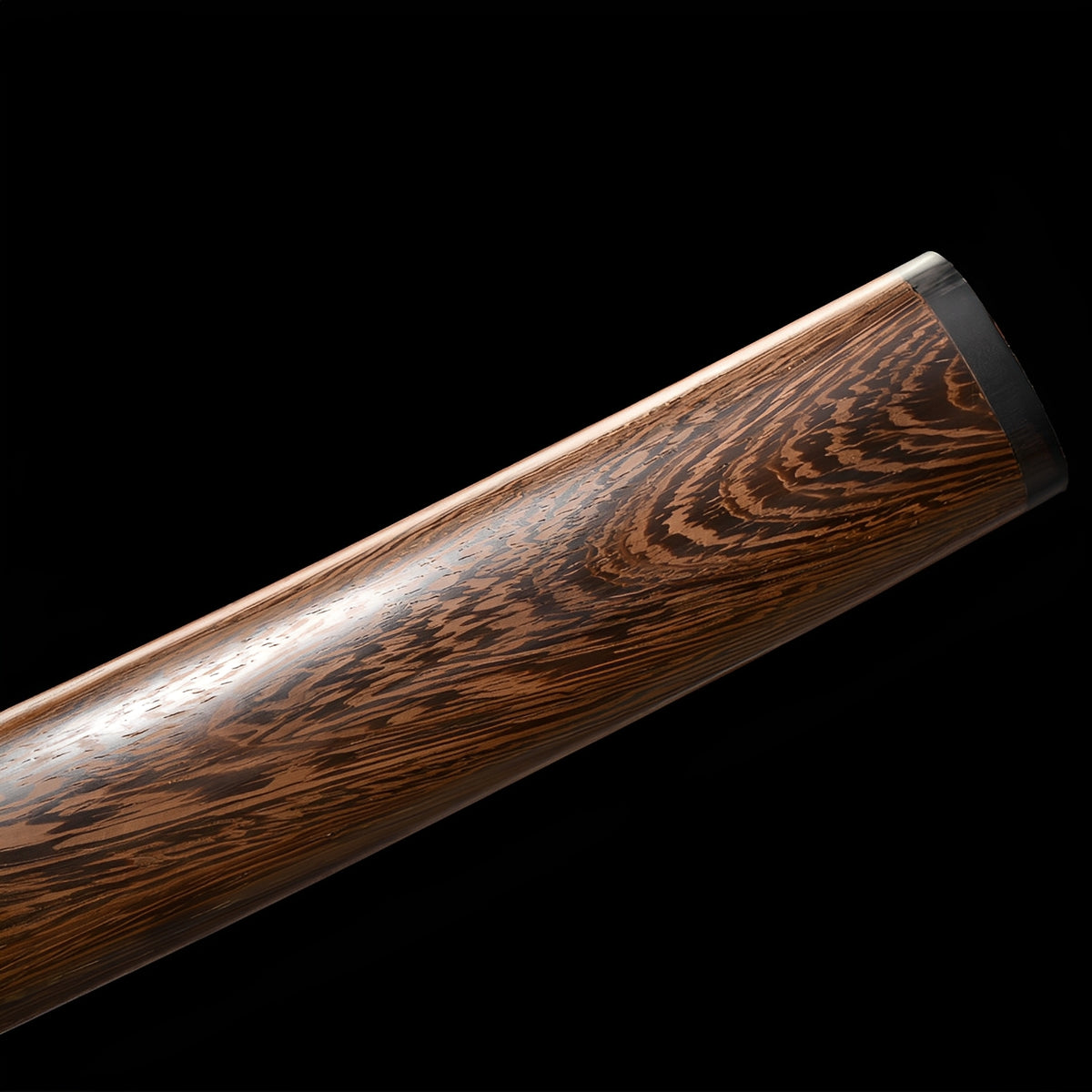 Visible rosewood grain on the Mokuro Kageuchi saya