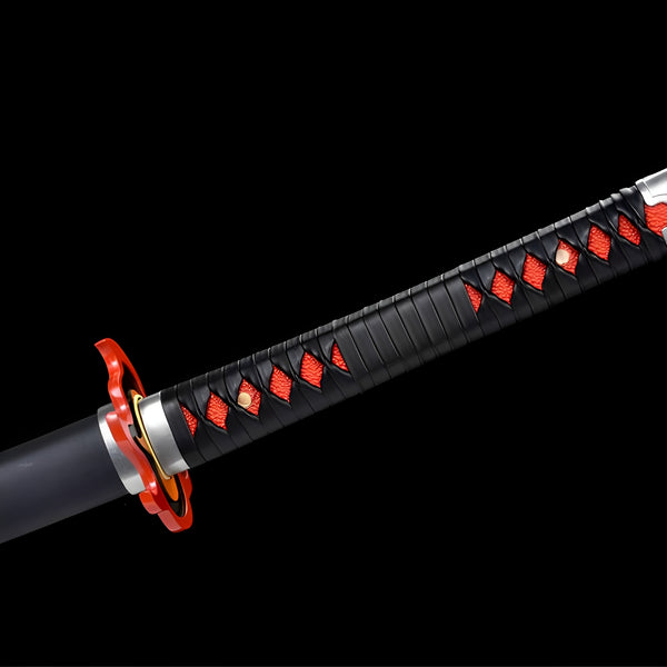 Tanjiro Katana (Demon Slayer) - full set on display