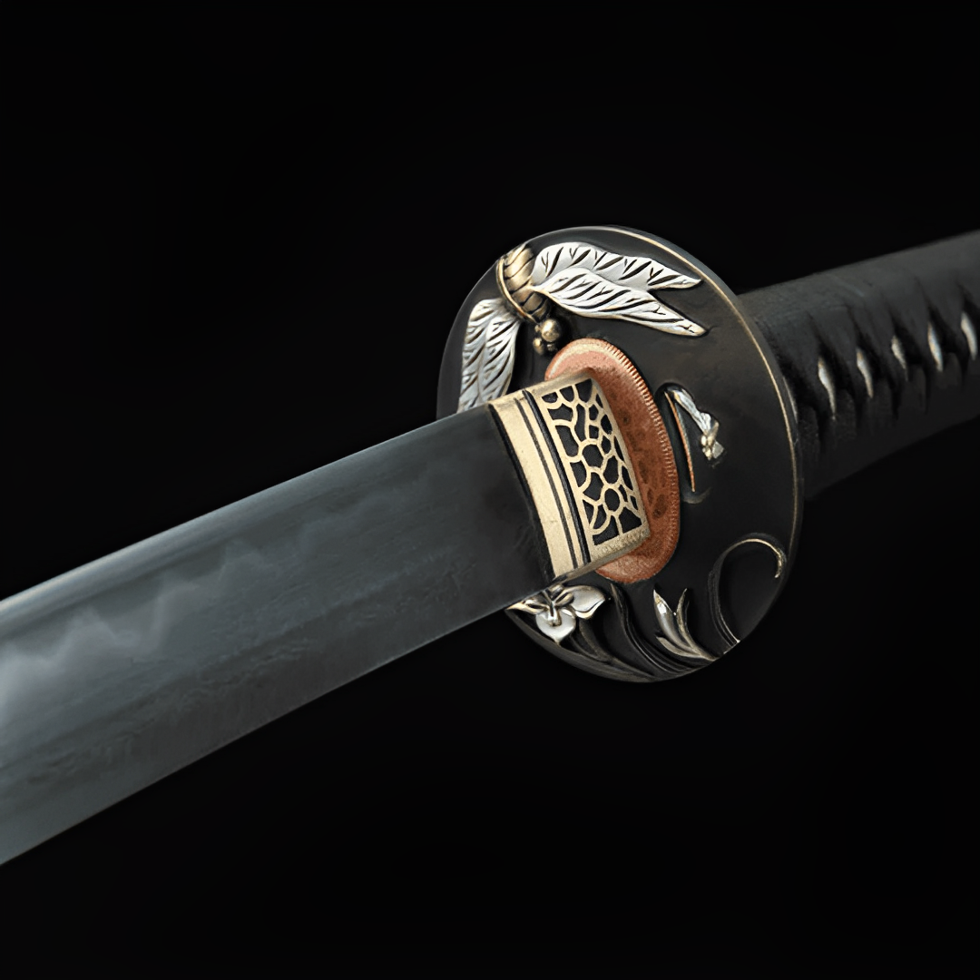 Tombo Katana (Damascus Steel & Genuine Hamon) - 蜻蛉