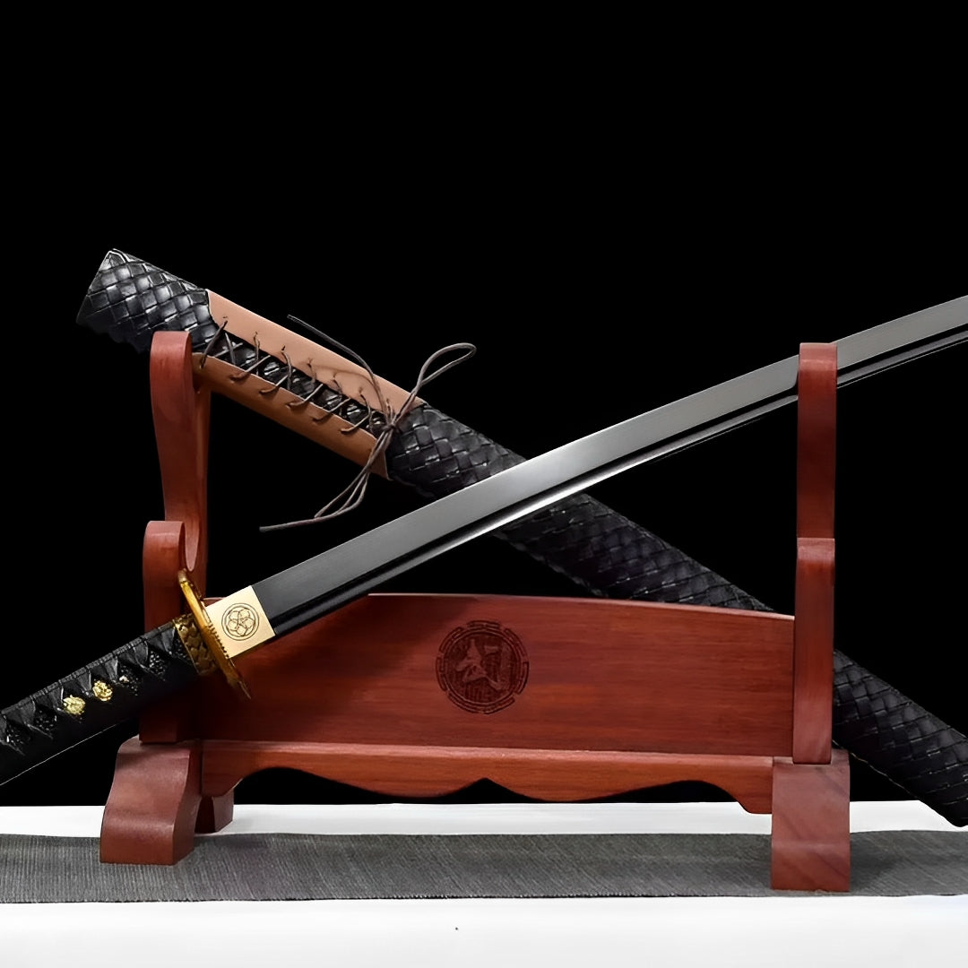 Kurohana Wakizashi (Carbon Steel) - 黒華の