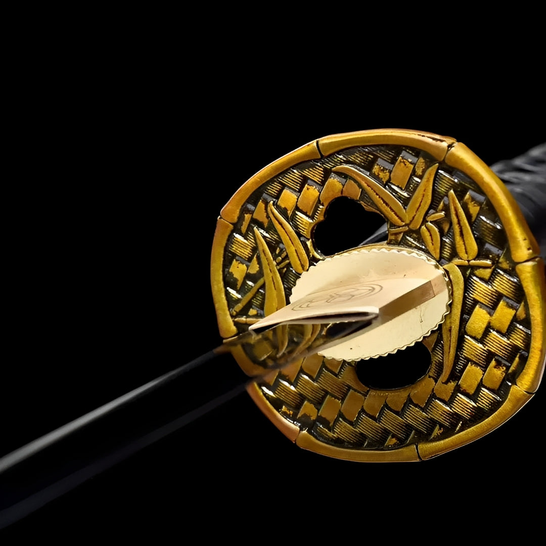 Kurohana Wakizashi (Carbon Steel) - 黒華の