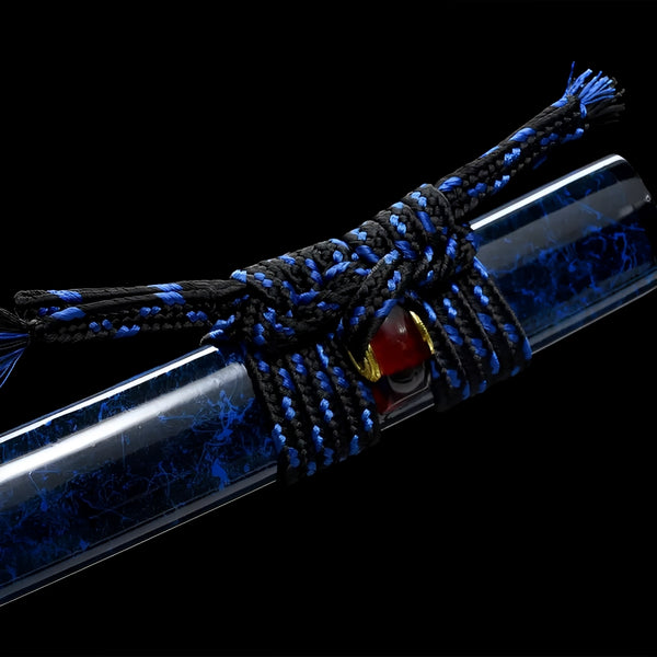 Aonami Wakizashi (T10 Steel) - handle and fittings