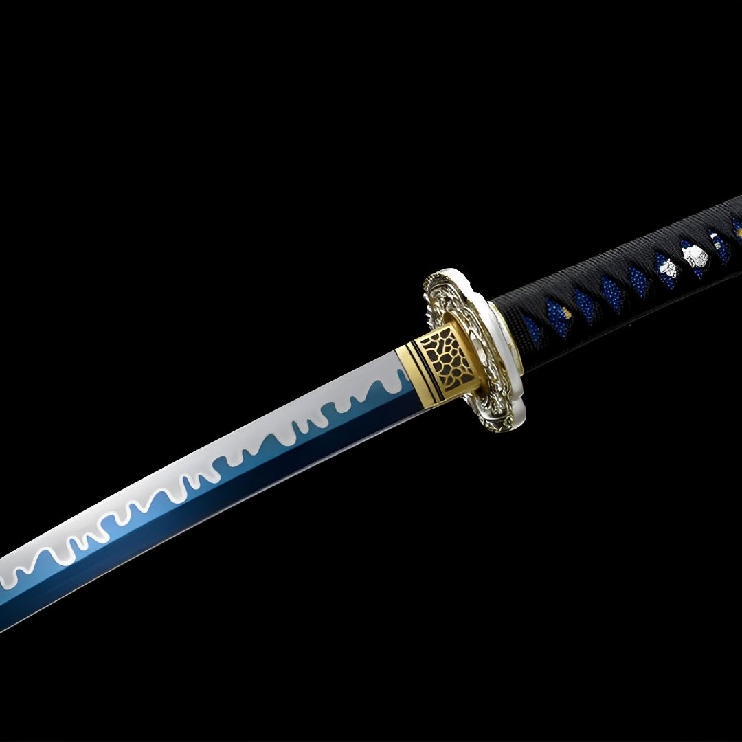 Aonami Wakizashi (T10 Steel) - 青波