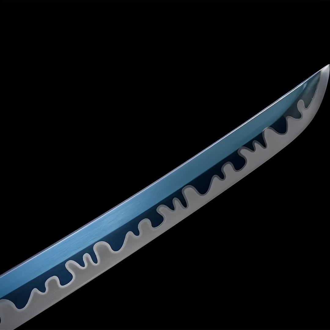 Aonami Wakizashi (T10 Steel) - 青波