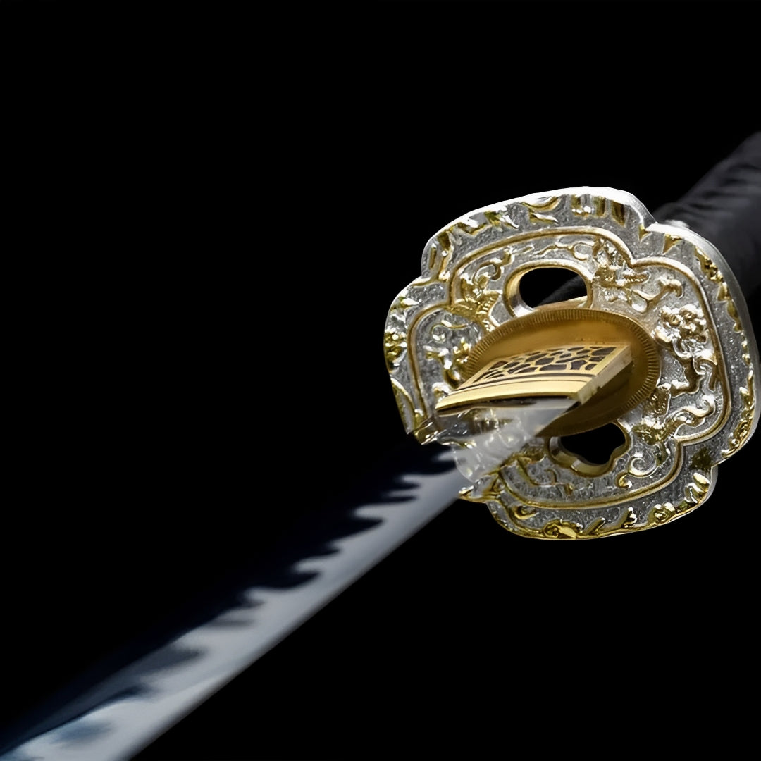 Aonami Wakizashi (T10 Steel) - 青波
