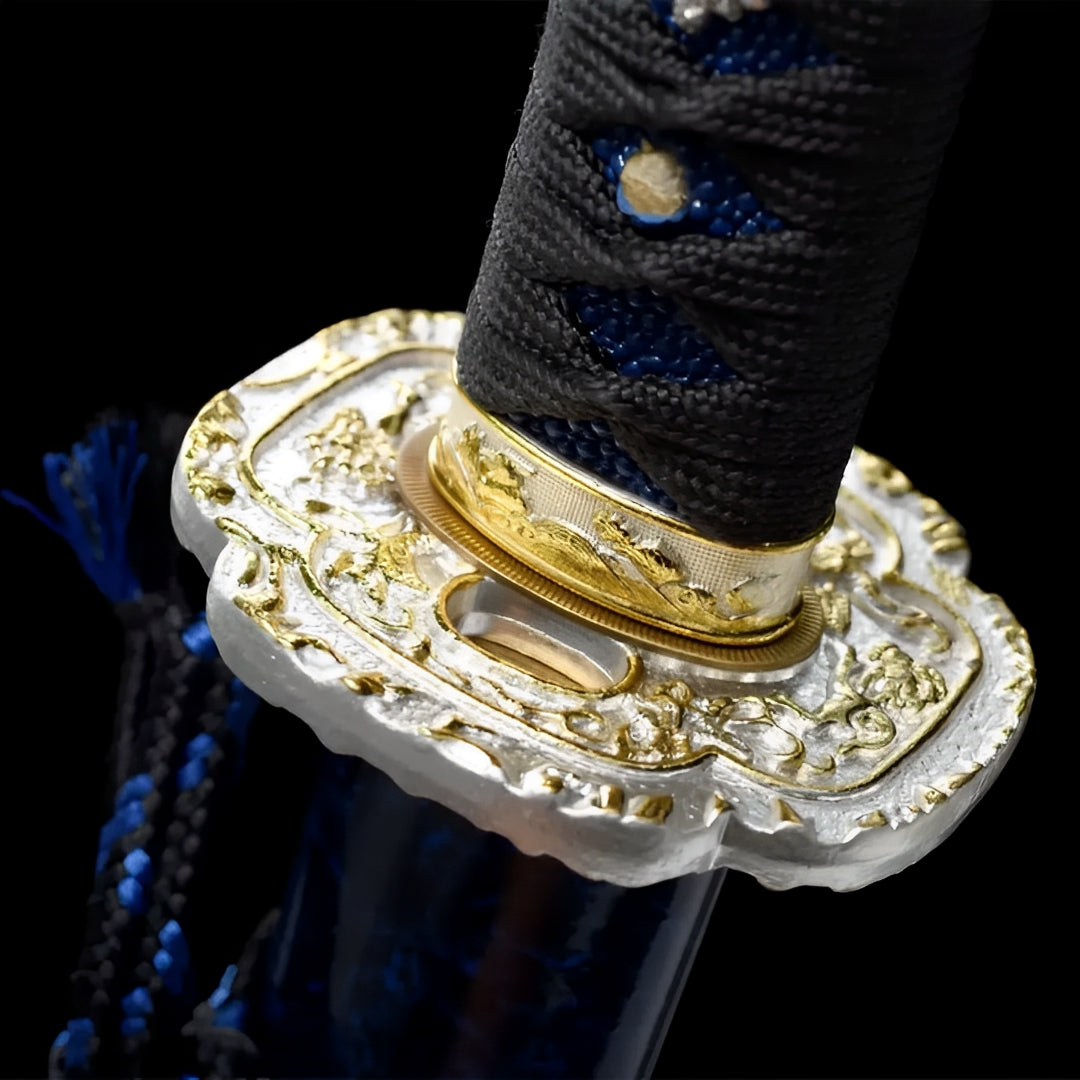 Aonami Wakizashi (T10 Steel) - 青波