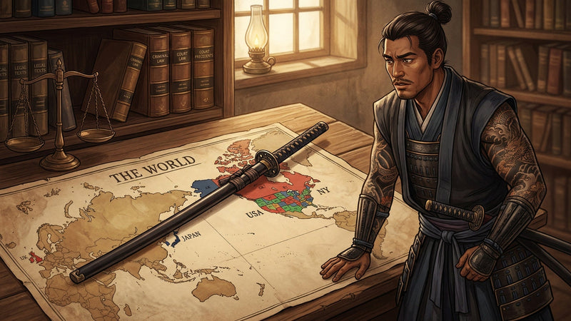 Are Katanas Legal? 2026 Laws by Country & US State