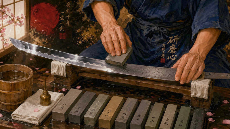 Japanese Sword Polishing: The Art of the Togishi