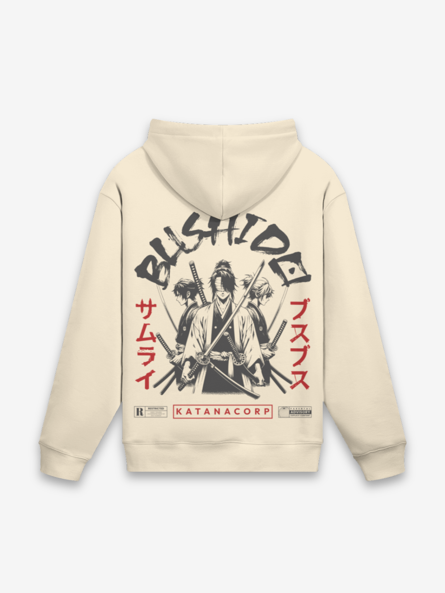 Bushido Beige Hoodie