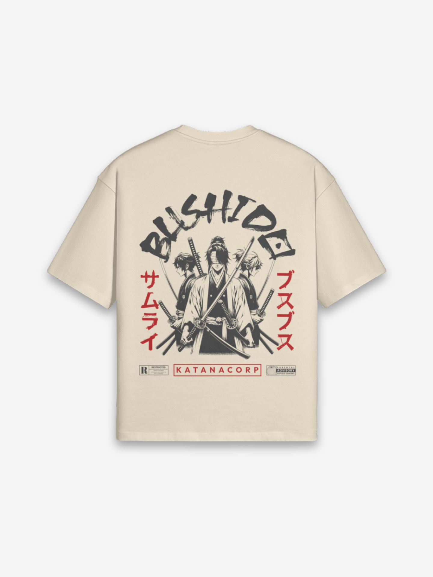 Bushido Beige T-Shirt