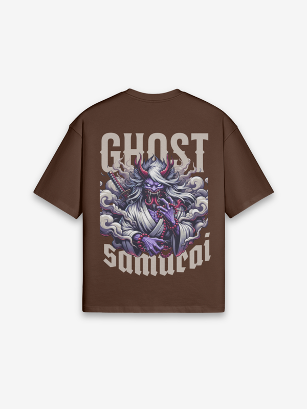 Ghost Samurai Brown T-Shirt