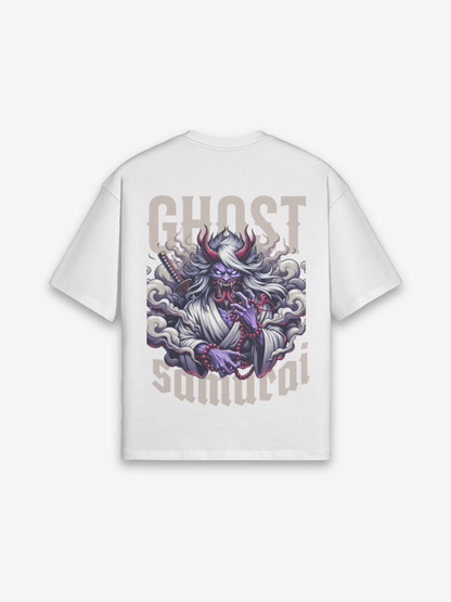 Ghost Samurai White T-Shirt