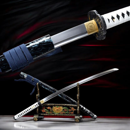 Channel the spirit of Jin Sakai with this Ghost of Tsushima Katana replica