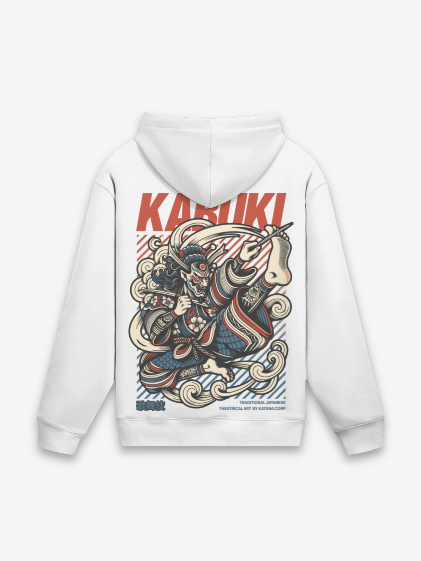 Kabuki White Hoodie