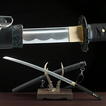 Experience the discreet power of the Kokuga Katana in modern bushido style