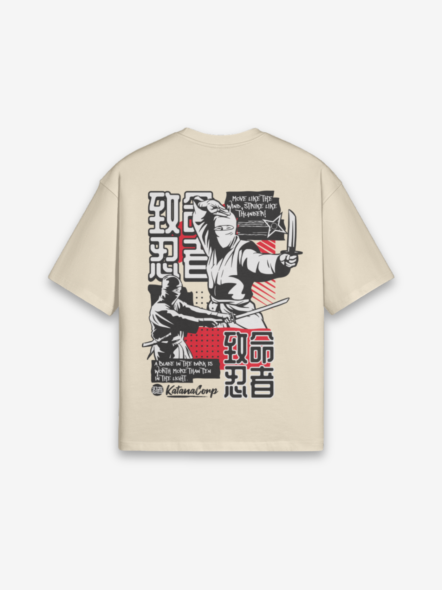 Ninja Beige T-Shirt