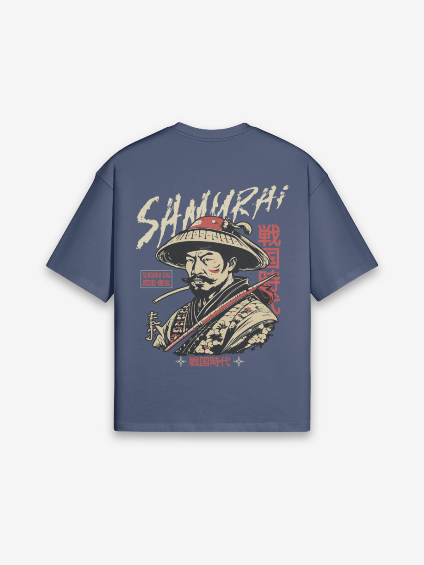 Old Samurai Slate T-Shirt