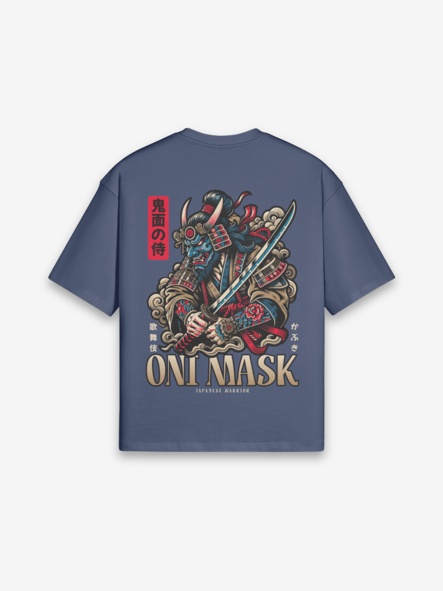 Oni Mask T-Shirt Slate