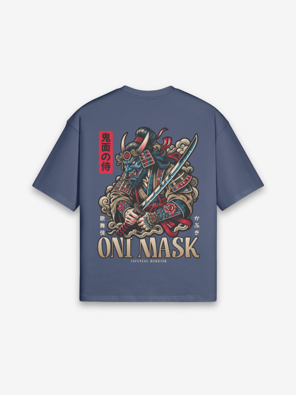 Oni Mask T-Shirt Slate