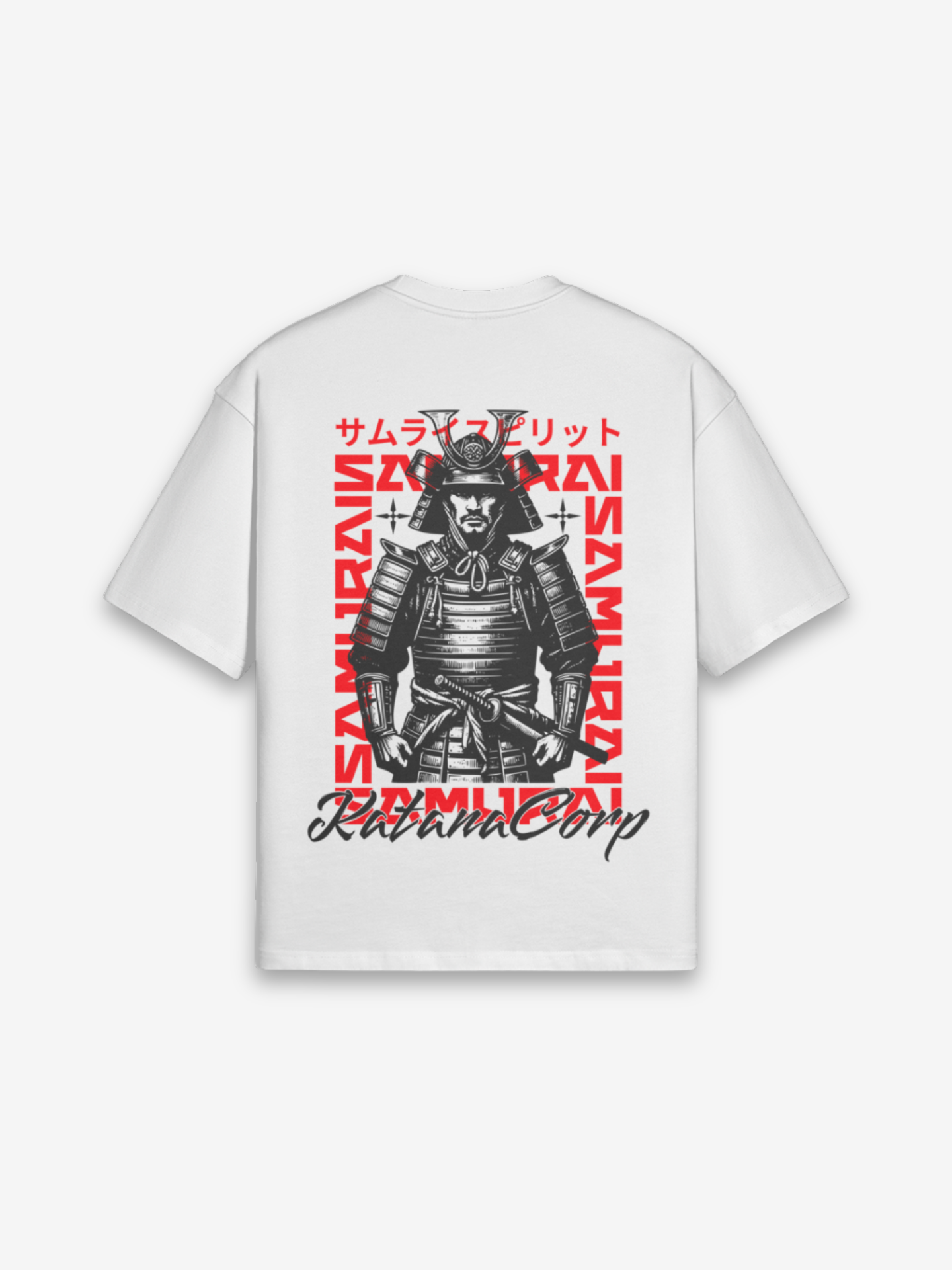 Samurai Corp White T-Shirt
