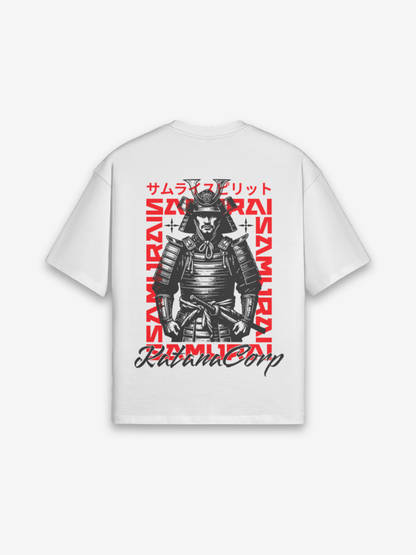 Samurai Corp White T-Shirt