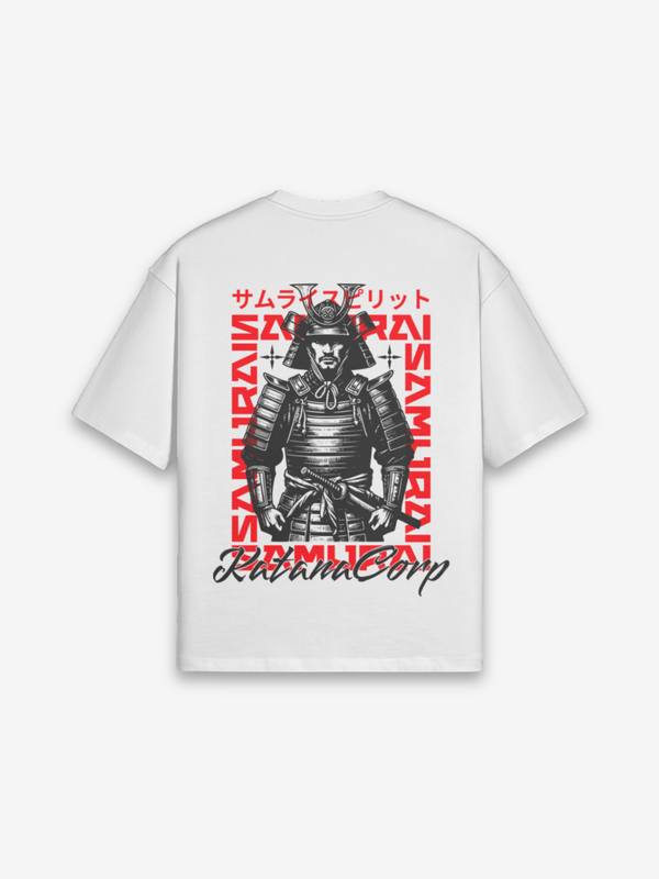 Samurai Corp White T-Shirt