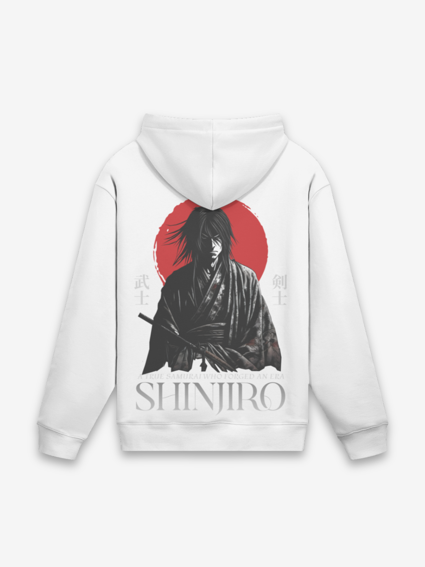 Shinjiro White Hoodie