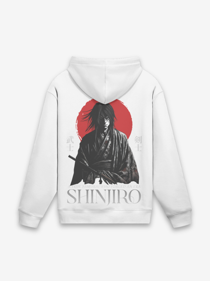 Shinjiro White Hoodie
