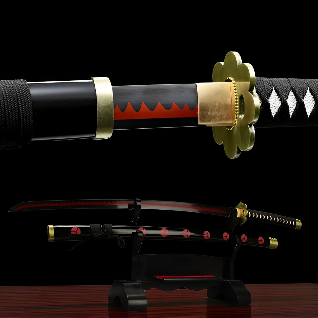 Unleash the legendary power of the Shusui Katana, Zoro’s black blade