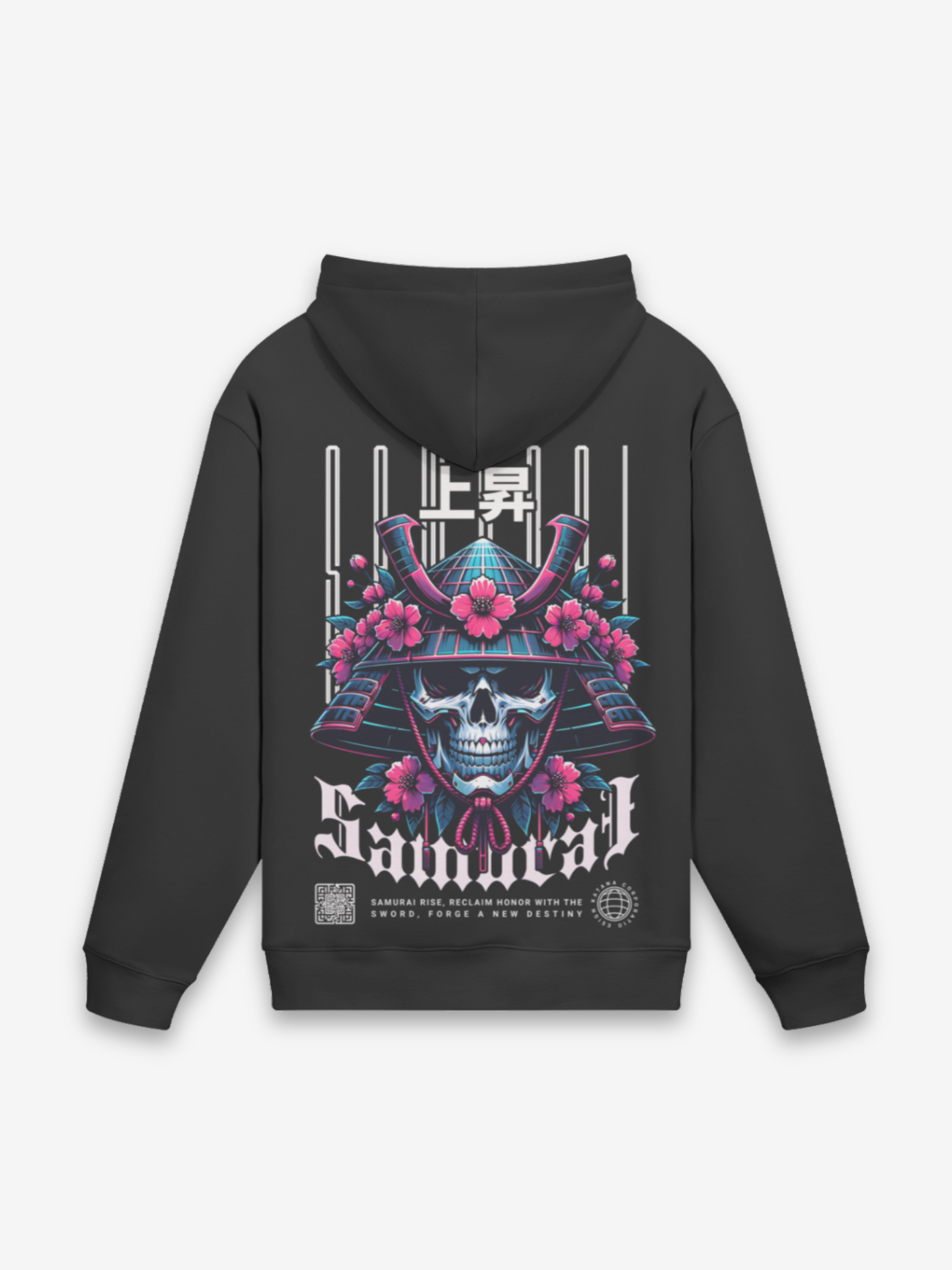 Samurai Head Hoodie
