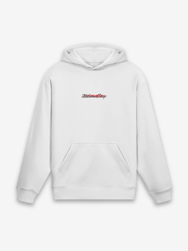 Samurai Corp Hoodie - full set on display