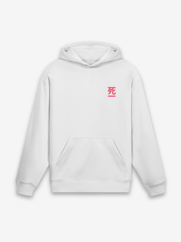 Death Face Hoodie - full set on display