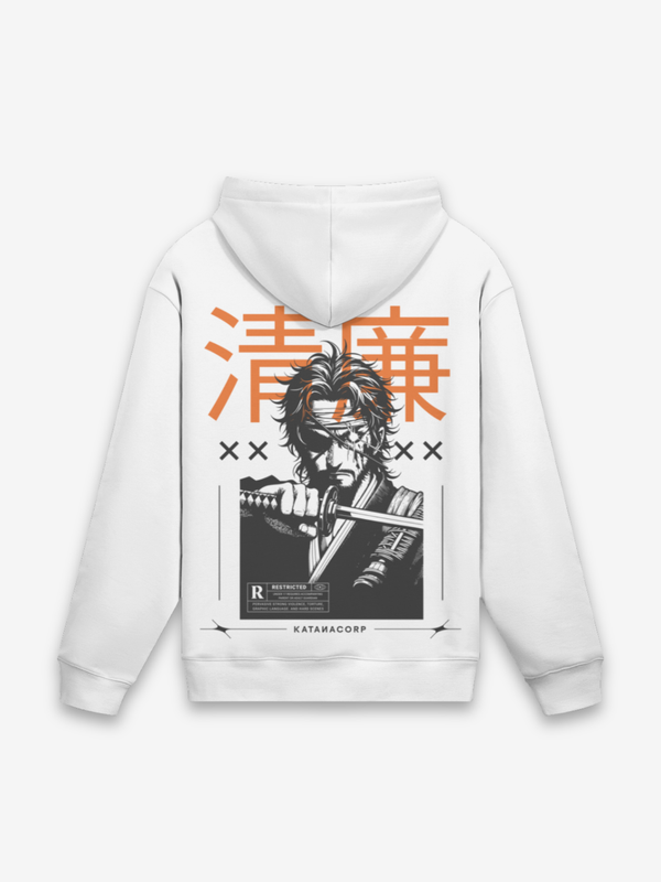 The Samurai White Hoodie
