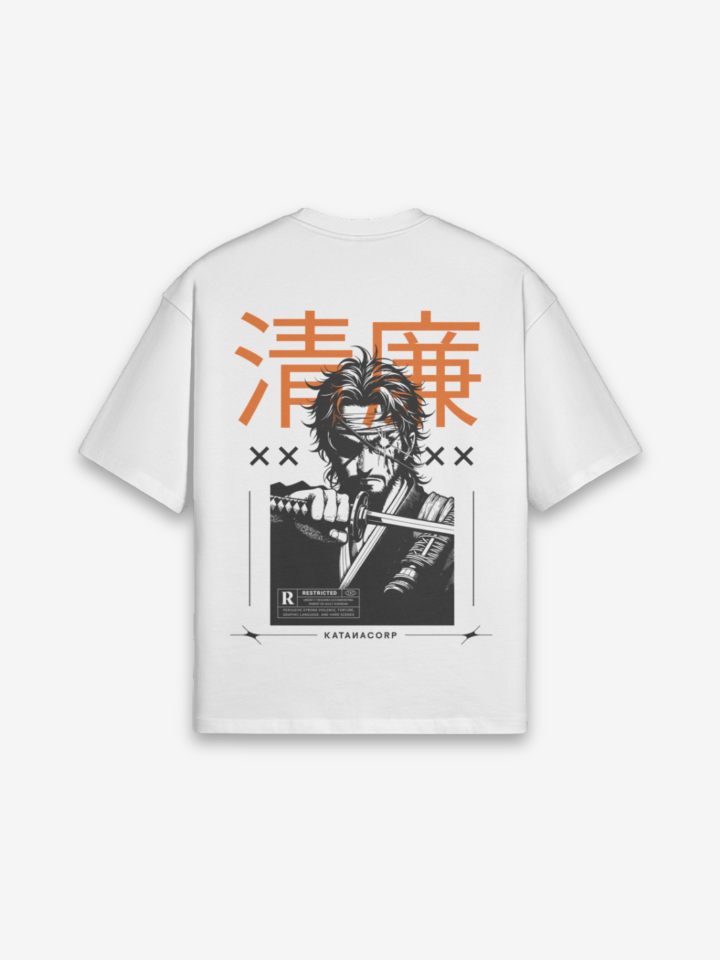 The Samurai White T-Shirt