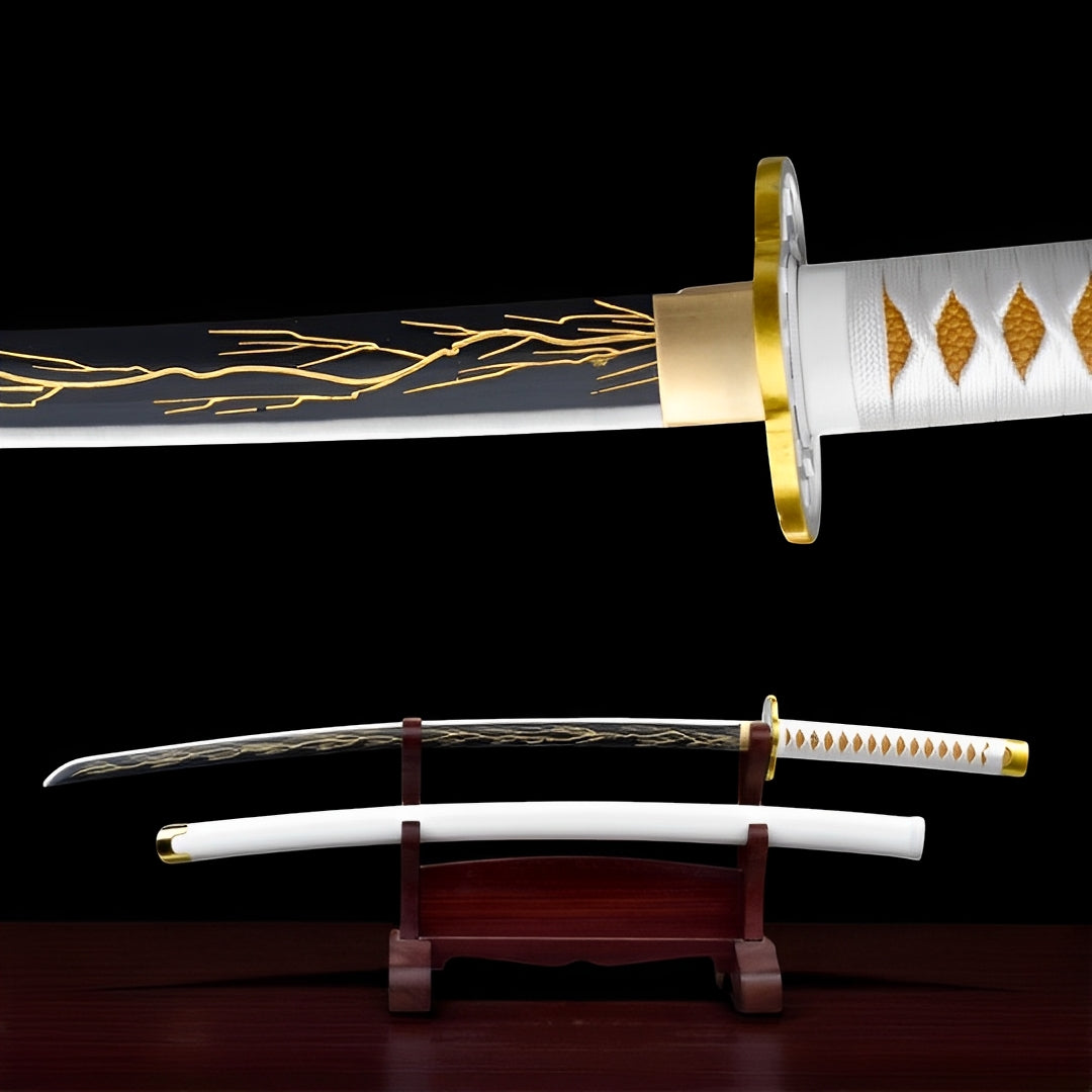 Embrace Thunder Breathing with the official Zenitsu Katana replica