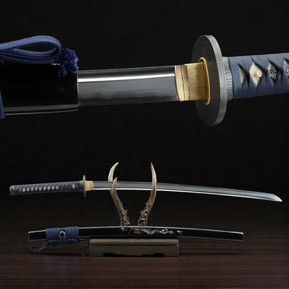 Atsu Katana (Damascus Steel & Genuine Hamon) - 竜巻