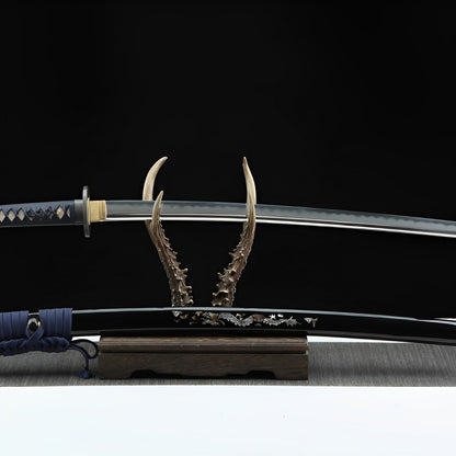 Atsu Katana (Damascus Steel & Genuine Hamon) - 竜巻